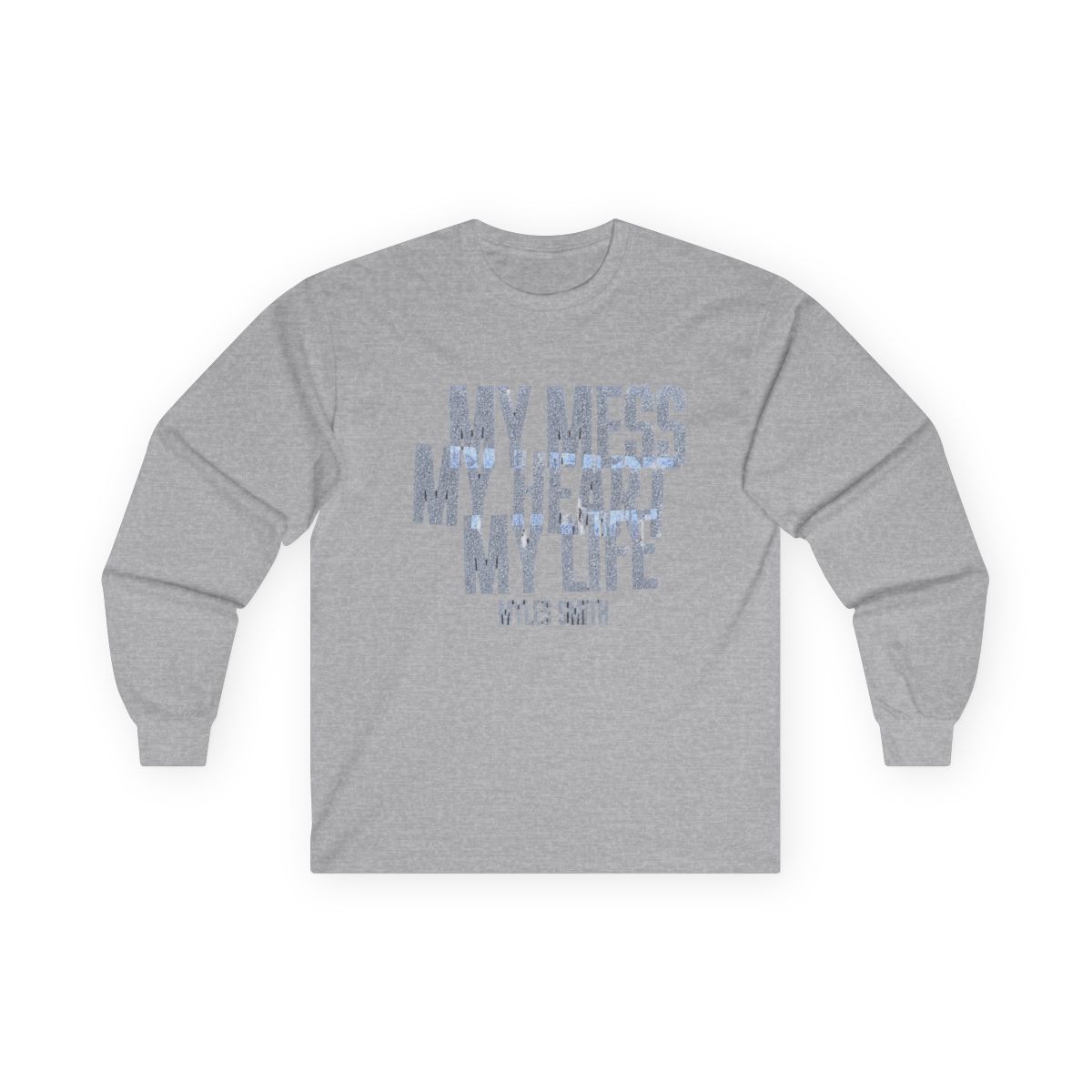 Myles Smith Merch My Mess My Hear Long Sleeve Spring&Autumn Fashion Men/Women Casual Long Sleeve - Official Hoodies merchandise